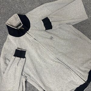 Ermenegildo Zegna Cotton Zip up Sweater Grey SZ XL